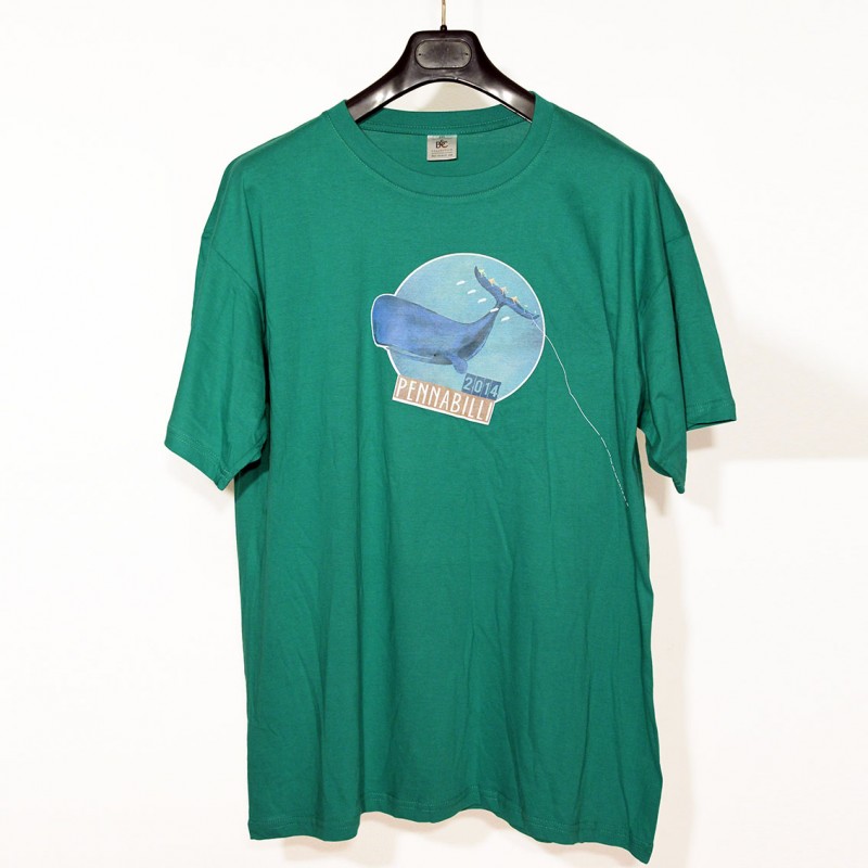 T-shirt festival 2014 - Flying whale - man